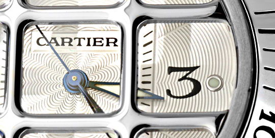 Foto 3 - Cartier Pasha Gitter 38mm Automatik, Stahl Kroko Topuhr, U1207